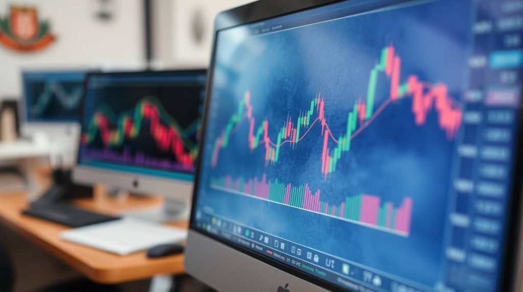 XMTradingでFXを始める初心者向け完全ガイド。EA設定やチャート分析、アノマリー攻略を解説するイメージ。