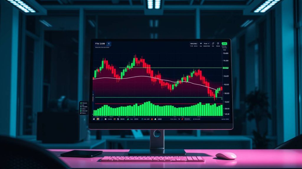 XMで学ぶFX初心者向け完全ガイド。市場見通し、ドローダウン回避、コピペ実践法、確定申告対応、スワップ比較など、安全に稼ぐための手順と戦略を解説したイメージ。